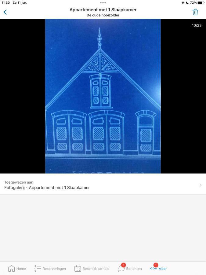 Apartament De Oude Paardentramremise Ulrum Zewnętrze zdjęcie